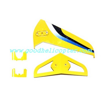 SYMA-S31-2.4G Helicopter parts tail decoration set (yellow color) - Click Image to Close
